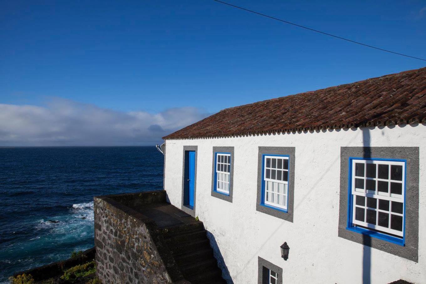 Penzion Casa Azul Lajes do Pico Exteriér fotografie