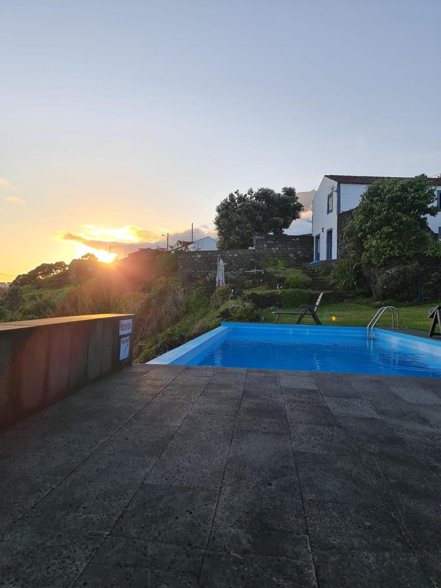 Penzion Casa Azul Lajes do Pico Exteriér fotografie